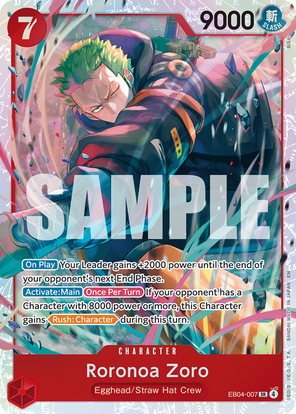 Roronoa Zoro (EB04-007)
