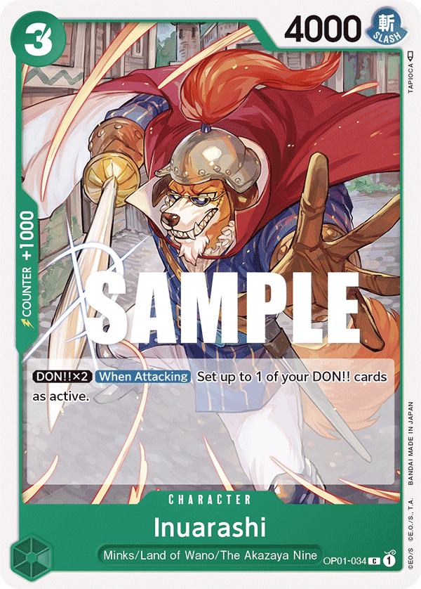 Inuarashi (Box Topper)