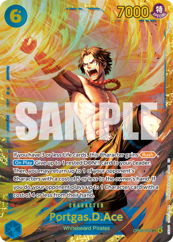 Portgas.D.Ace (Super Alternate Art)