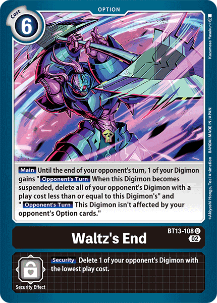 Waltz's End
