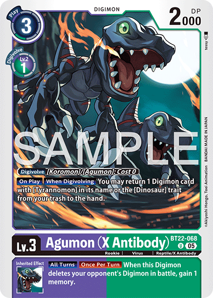 Agumon (X Antibody)