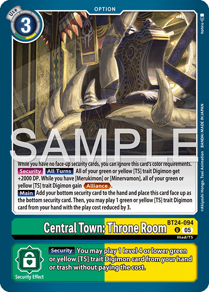Central Town: Throne Room
