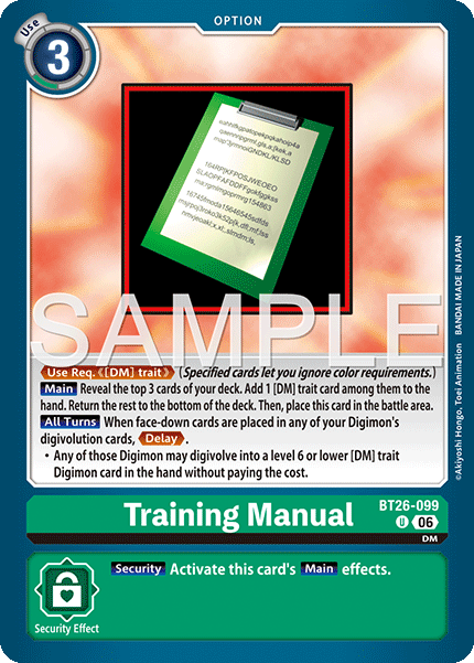 Training Manual