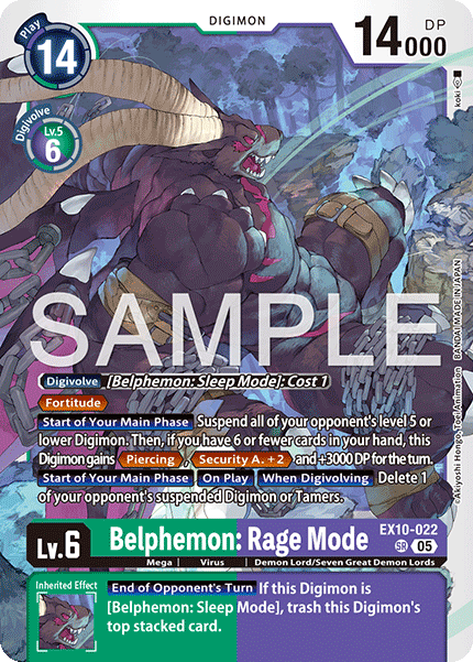 Belphemon: Rage Mode