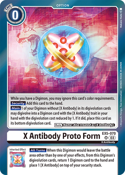 X Antibody Proto Form