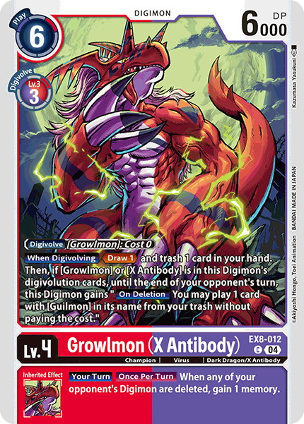 Growlmon (X Antibody)