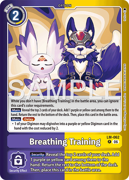Breathing Training
