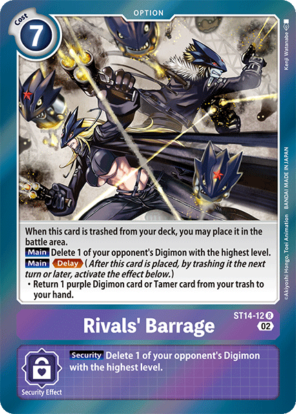 Rivals' Barrage