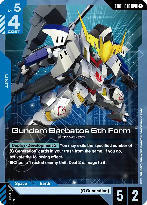 Gundam Barbatos 6th Form