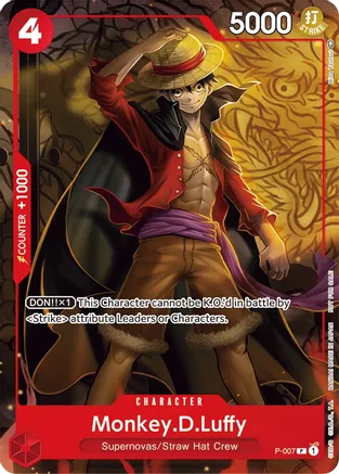 Monkey.D.Luffy - P-007