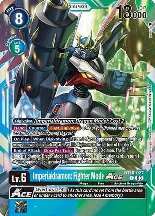 Imperialdramon: Fighter Mode