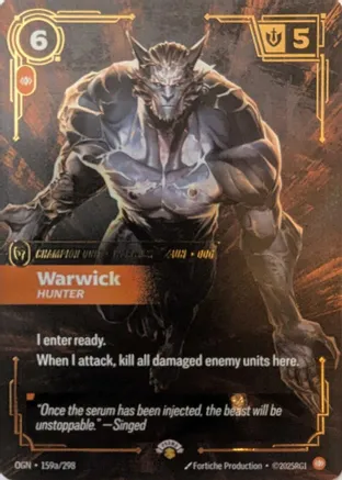 Warwick, Hunter