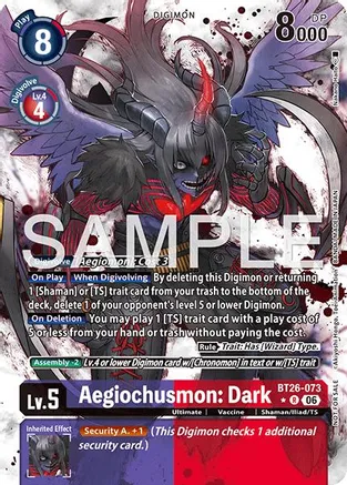 Aegiochusmon: Dark